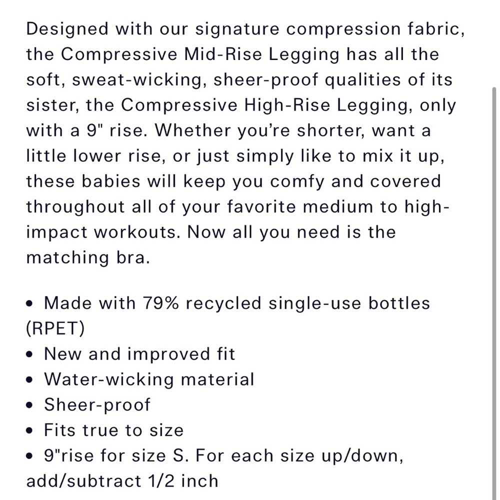 Girlfriend Collective Compressive Leggings View 4